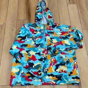 Champion lightweight Colorful Camo Raincoat